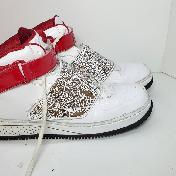 Air Jordan Fusion 20 'White Varsity Red' Air Force - Picture 13 of 13